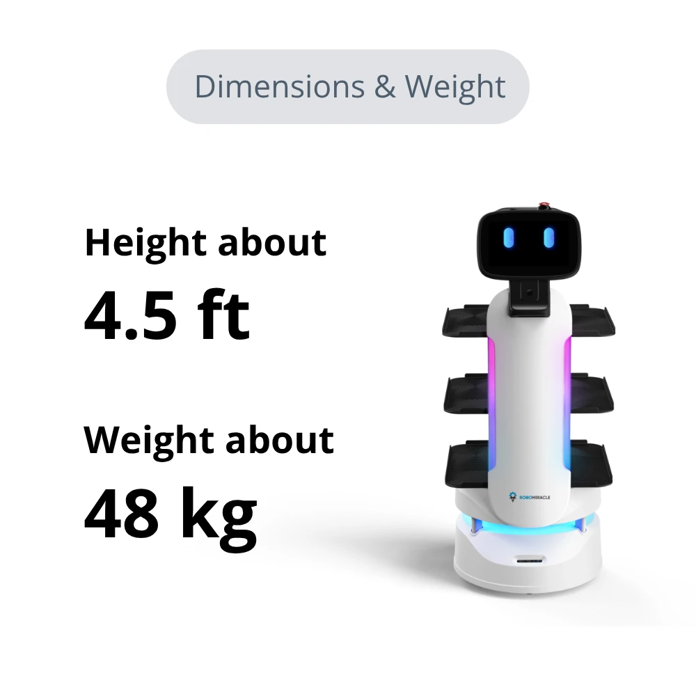 Dine Robot 24V 25Ah lithium-ion battery with 12–24 hour backup
