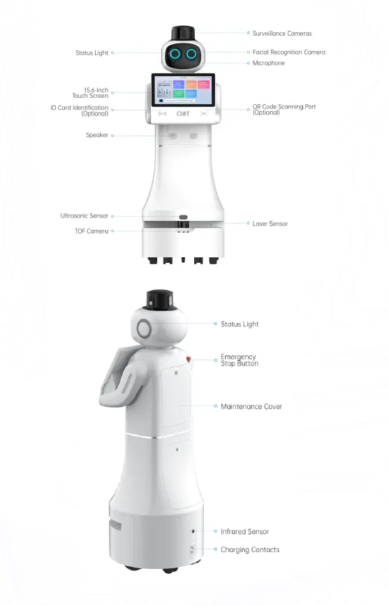  Reception Robot Hardware Components