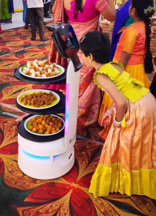 Dinebot tray delivery