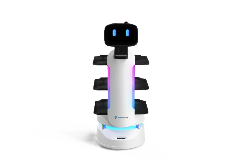 Dine Bot service robot for hotels and restaurants – rent across India